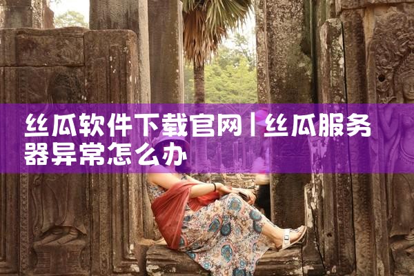 丝瓜软件下载官网